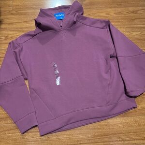 Dick’s Sporting Goods DSG Girls Rose Hooded Sweatshirt - New with tags